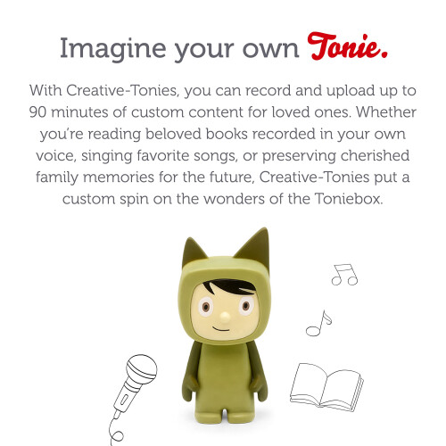 Tonies Creative Audio Character - Groen/Licht 2