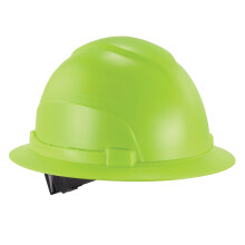 Prilba Ergodyne Skullerz 8969 triedy E s pln m okrajom, lahk , nastaviteln , 6-bodov zavesenie s racnou, HDPE krupina, limetkov