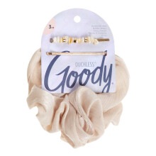Goody XL Scrunchie en Bobby Slides-bundel - 3-delige Winter Solstice-collectie - Ouchless haaraccessoires voor mannen, vrouwen, jongens en meisjes -