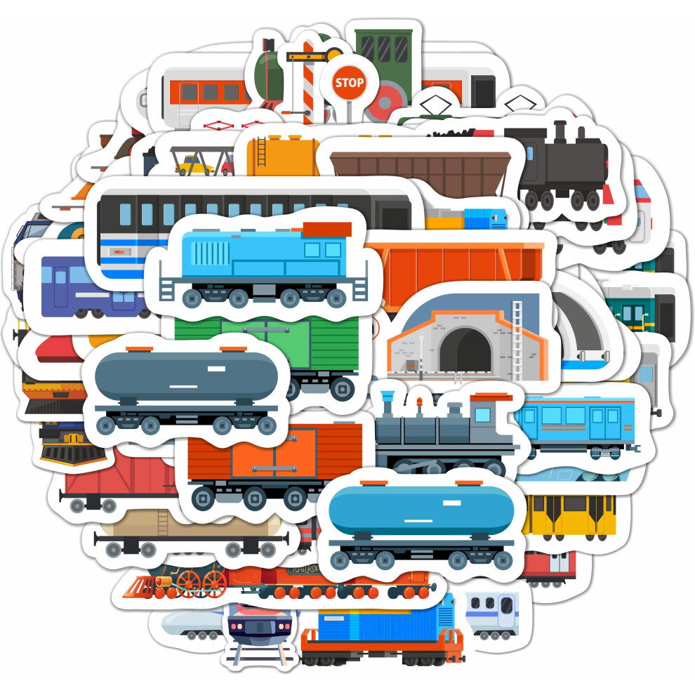 100 Pcs Train Stickers & Decals - Train Party Favors - Train for Boys - Train Gifts for Train Lovers Boys Train-image-OPC-PFNDCRX-NEW