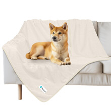 Petami vandt?t hunde t?ppe til mellemstore store hunde tisse proof pet t?ppe sherpa fleece kasse d?kning reversibel katt kast seng kennel beskytt