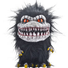 Alien Monster Prop Doll Creepy Plush Doll Movie Stuffed Toy Black Funny Ugly Space Crite Horror Gifts for Adult Collector on Halloween Birthday