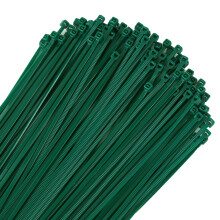 4 inch 3mm Donkergroen Nylon Tuin Kabelbinders Zelfsluitende Kabelbinders (100 Stuks)