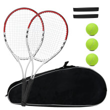 Tennisketsjer Forsp?ndt letv?gts 27 tommer ketsjer rekreative voksenketchere til m?nd Kvinder Studerende Tr?ning Tennis Starts?t med bolde b?reta