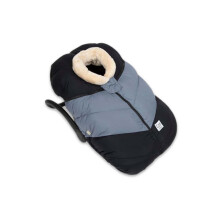 Coprisedile per seggiolino auto per neonati 7AM - Coprisedile invernale imbottito con cerniera centrale per neonati e bambine, leggero, antivento