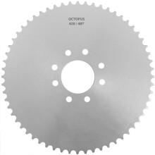 Octopus 40/41/420 k?de 48 Tandst?l tandhjul til go-Karts og Mini Bikes 8 """" Inch Chain Sprocket