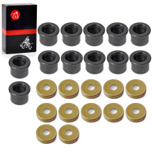 12PCS A BUCHING BUCHING E CAPA DE COBERTURA DO POT Kit Reconstru o para Yamaha YFZ450 Raptor 125 250 660 700 Banshee 350 YFZ350 Blaster 200 YFS2