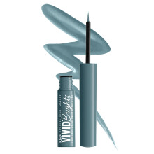 NYX PROFESSIONAL MAKEUP Υγρή Γραμμή Ματιών Vivid Brights, Ανθεκτική σε Λεκέδες - Cyan Simp