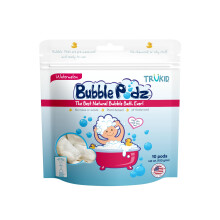 TruKid Bubble Podz Bagnoschiuma per Neonati e Bambini Bomba da Bagno Delicata e Rinfrescante per Pelle Sensibile pH Balance 7 per Sensibilit    deg