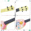Yoloplus+ 15 polegadas de crian   a ukulele guitarra 4 strings mini guitar 3