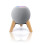 Ρεαλιστική ξύλινη βάση για Homepod mini, τρίποδο ξύλου με μεταλλικό σκελετό 1