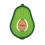 Nuby Nuby Silicone Avocado Teether with Spinning Wood Seed- 3+ Months 2