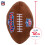 Franklin Sports Παιδικό Μαλακό Ποδόσφαιρο - NFL MyFirst Παιχνίδι Ποδόσφαιρο για Παιδιά 2