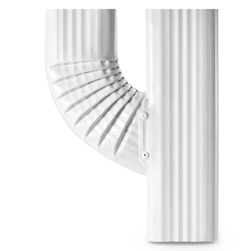Conector Y Vertical para Calha 2x3 Branco Brilhante