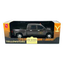Big Country Toys AMT Adult Collectibles Yellowstone John Dutton Truck Realistic 1:20 Scale Ram 3500 Collectible Truck
