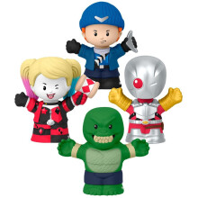 Coffret de figurines Little People Collector Suicide Squad dition sp ciale dans un coffret cadeau pour adultes et fans 4 personnages