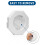 Siding Montering Block White Octagon Siding Mount 3