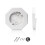 Siding Montering Block White Octagon Siding Mount 1