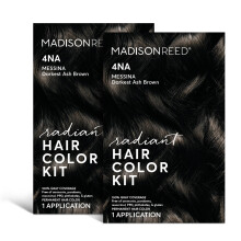 Madison Reed Σετ Χρώματος Μαλλιών, Σκοτεινός Καστανός για 100% Κάλυψη Γκρίζων