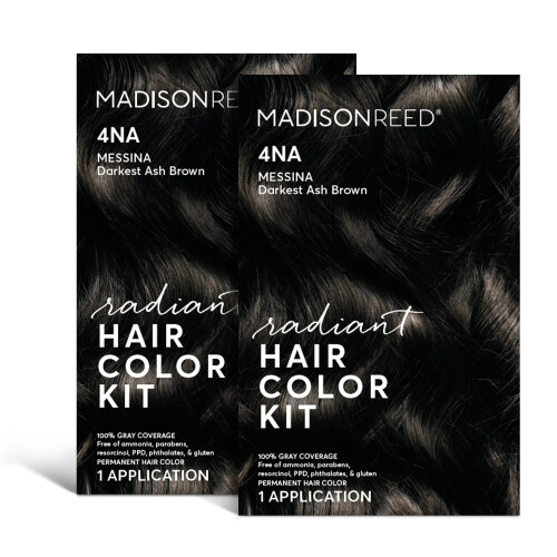 Madison Reed Σετ Χρώματος Μαλλιών, Σκοτεινός Καστανός για 100% Κάλυψη Γκρίζων