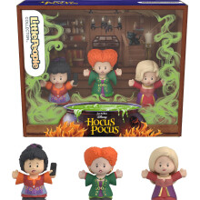 Set de figurine Little People Collector Disney Hocus Pocus cu Winifred, Sarah și Mary Sanderson – pentru adulți și fani