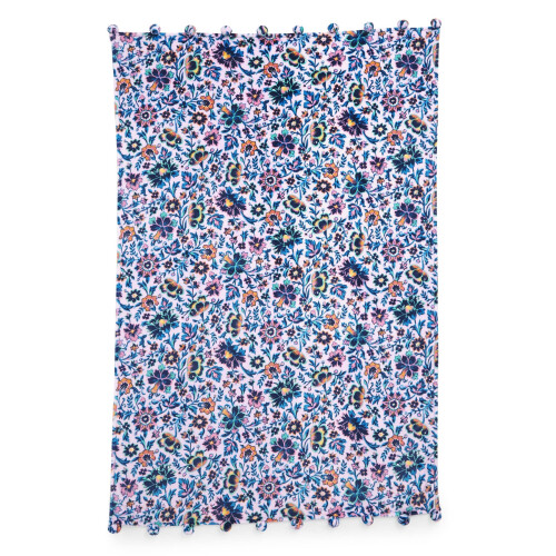 Vera Bradley Vera Bradley Γυναικείο Μαλακό Ριχτάρι Φλις, Cloud Vine Multi, 80 X 50 2