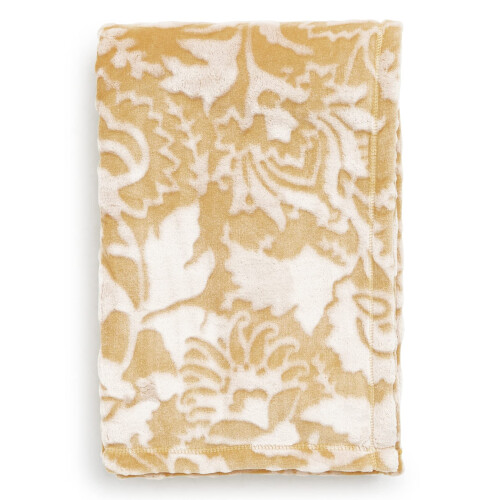 Vera Bradley Vera Bradley damesfleece-deken Java goud 80 x 50 2