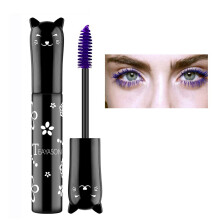 Easilydays 6 Colors Colored Waterproof Mascara for Eyelashes Set, Colorful Mascara Long Lasting Thick Mascara Rainbow Color Fiber Charming Mascara Mak