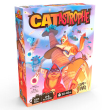 CATastrophe A Game of 9 Lives | The Purrfect Board Game for Family Night and Cat Lovers - Featuring Lil BUB Cole & Marmalade & 17 Other Famous Cats
