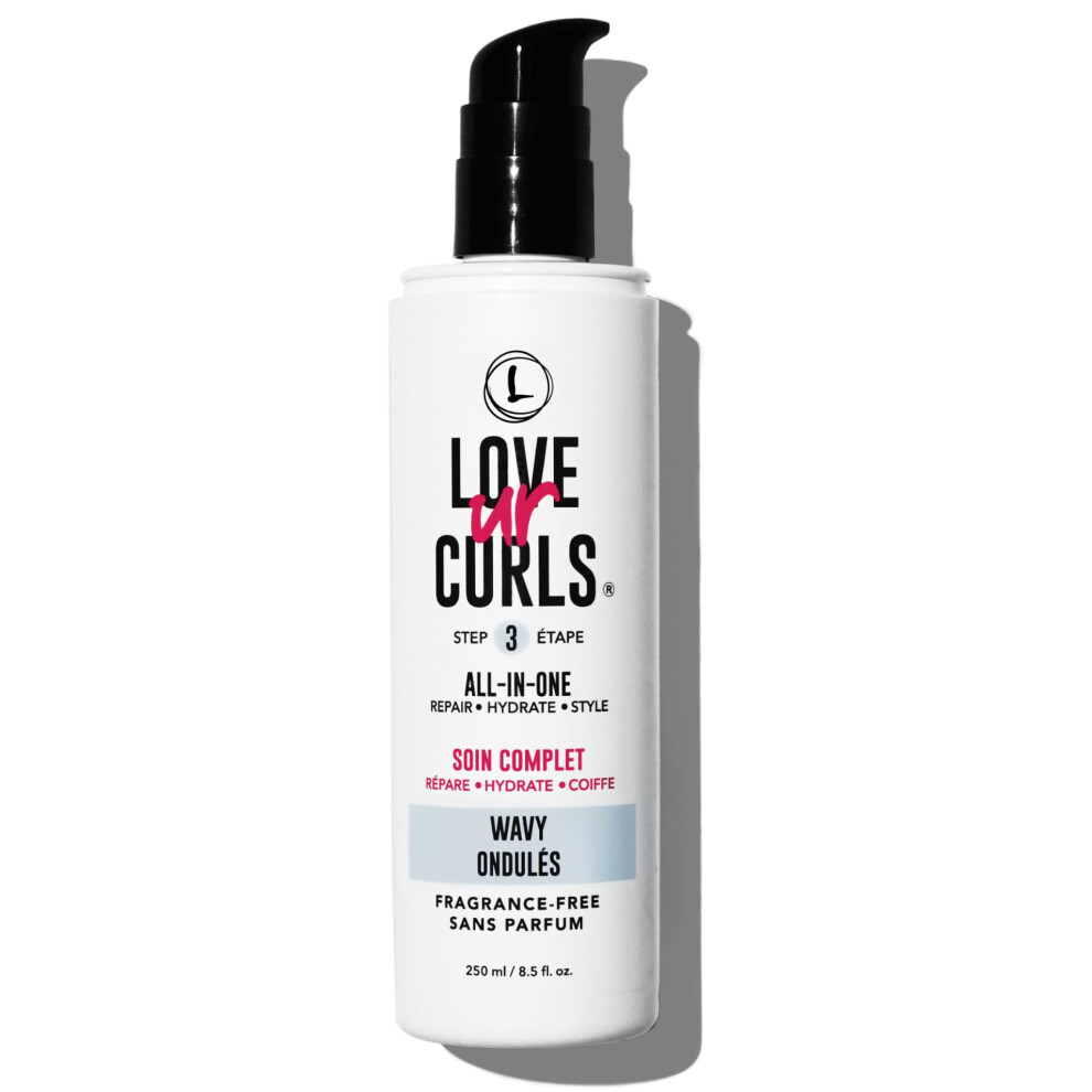 Curls & Naturals Lus (Love Ur Self) Fragrance Free All-In-One Styler For Natural Wavy Textured Hair- Repair Hydrate And Style With Shea Butter And Moringa - 8.5Oz