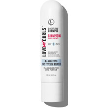 Shampoo Sem Fragrância Love Ur Curls LUS, Hidratante e Limpeza do Couro Cabeludo, 250mL
