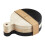 Mud Pie Circle Paulownia Board Set 8 1/4 """" x 6 1/4 """" Dia 1