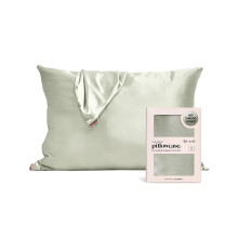 Kitsch Satin Pillowcase with Zipper for Hair & Skin Softer Than Silk Pillow Cases Queen Smooth Pillow Covers Machine Washable Wrinkle-Free Coolin
