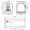 Architectural Mailboxes Parsons Plastic Post Mount Mailbox, Code A, PL10W0AM, Wit, Gemiddelde Capaciteit, 1 Stuk 5