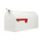 Architectural Mailboxes Admiral Aluminium Post Mount Postbus, Compatibiliteit Code B, ADM16WAM, Textuur Wit 1