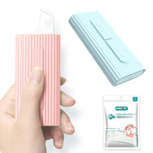 Dental floss-liamoss floss pluk dispenser 120 tæller pinkblue flossere til voksne tandplukke tandtråd Tandstikker stikker de bedste tandværktøjer