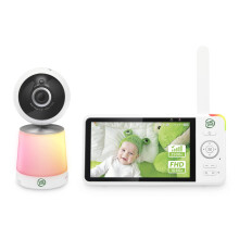 LeapFrog LF1726FHD Baby Monitor, 5.5' 1080p Skärm, 2500 ft Räckvidd, Pan-Tilt-Zoom, Nattlampa, Färgnattseende