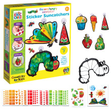 Creativity for Kids The Very Hungry Caterpillar: Sticker Suncatcher Kit - DIY Window Stickers for Toddlers from The World of Eric Carle Preschool Art