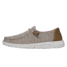 Hey Dude Wendy Sport Mesh f r Damen, Walnuss, Gr e 6 | Damen-Loafer | Slipper f r Damen | Bequem und leicht