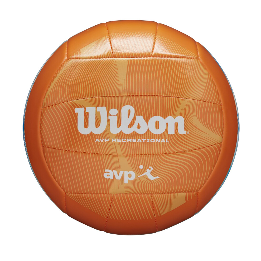 WILSON AVP Movement Volleyball - Orange/Blue-image-OPC-PGBT57P-NEW