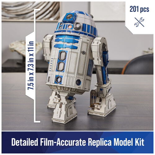 4D Build Star Wars R2-D2 Κατασκευή 3D Μοντέλο, Δώρα Star Wars, Διακόσμηση Γραφείου 1