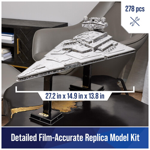 4D Build Star Wars Deluxe Imperial Star Destroyer 3D Modellbausatz 1