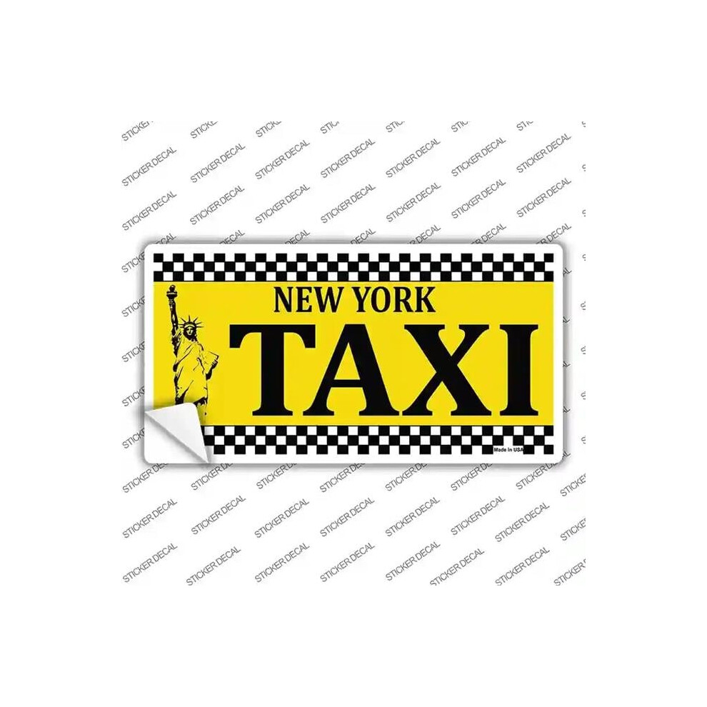 Smart Blonde Lp-5221S-S York Taxi Novelty Sticker Decal - Small 792636322426