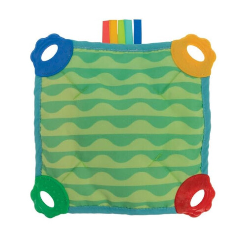 Nuby Nuby Bijtringdeken Kikker, 1 Stuk 1