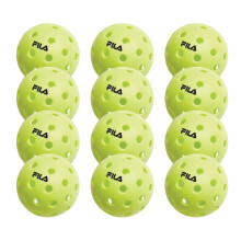 Akcesoria FILA Pilki do gry na swiezym powietrzu  zestaw do gry w pilke Pickleball Rozmiar regulacyjny Pilki do gry na swiezym powietrzu z 40 ot