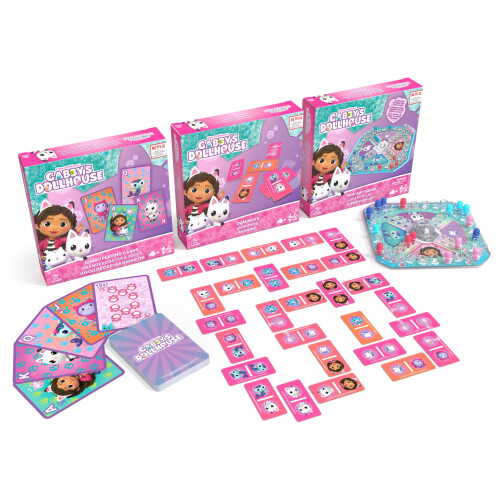 Σετ Δώρου Gabbys Dollhouse 3 Παιχνίδια, Παιχνίδι Pop-Up, Τζάμπο Κάρτες 2