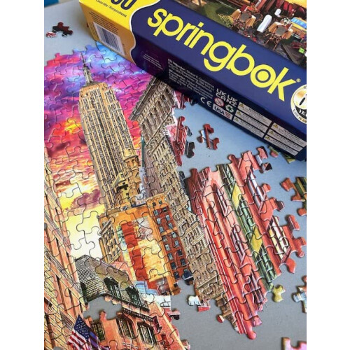 Springbok 1000 Τεμαχίων Παζλ NYC Street - Κατασκευασμένο στις ΗΠΑ 2