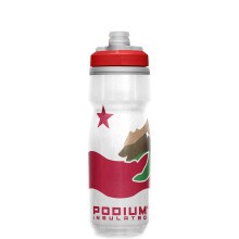 Borraccia termica per bici CamelBak Podium Chill - Borraccia facile da spremere - Adatta alla maggior parte dei portabici - 21 oz California