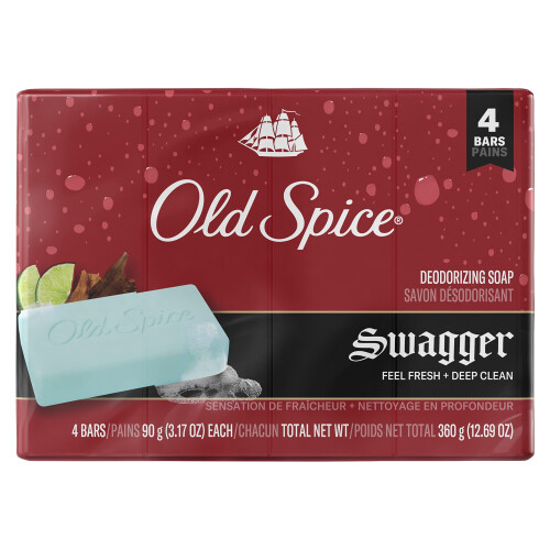 Old Spice Old Spice Bar Soap for Men Extra Clean 360 G 4 Bars