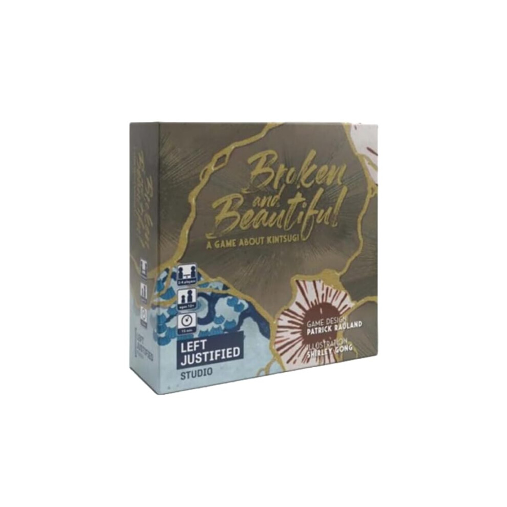 Broken And Beautiful Kintsugi Kaartspel - Twee Tot Vier Spelers - Perfect Draagbaar - Snel Te Spelen-image